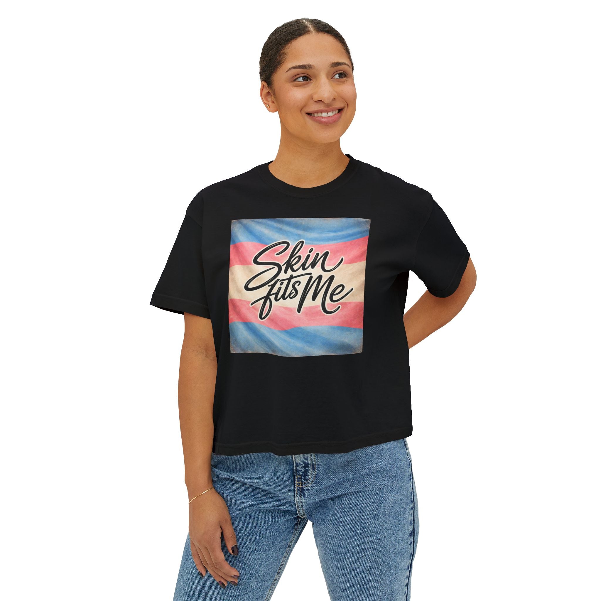 Skin Fits Me (Crop Tee)