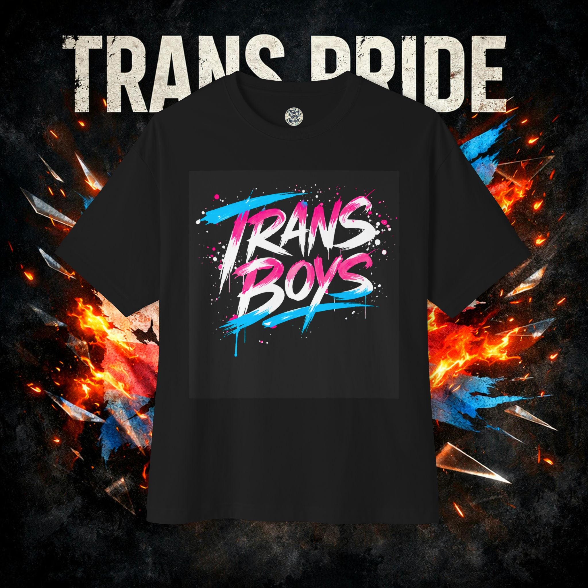 Trans Boys (Oversized Boxy Tee)