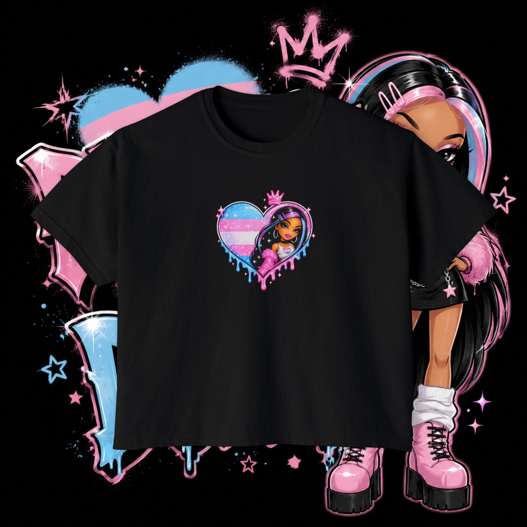 Protect the Dolls (Crop Tee)