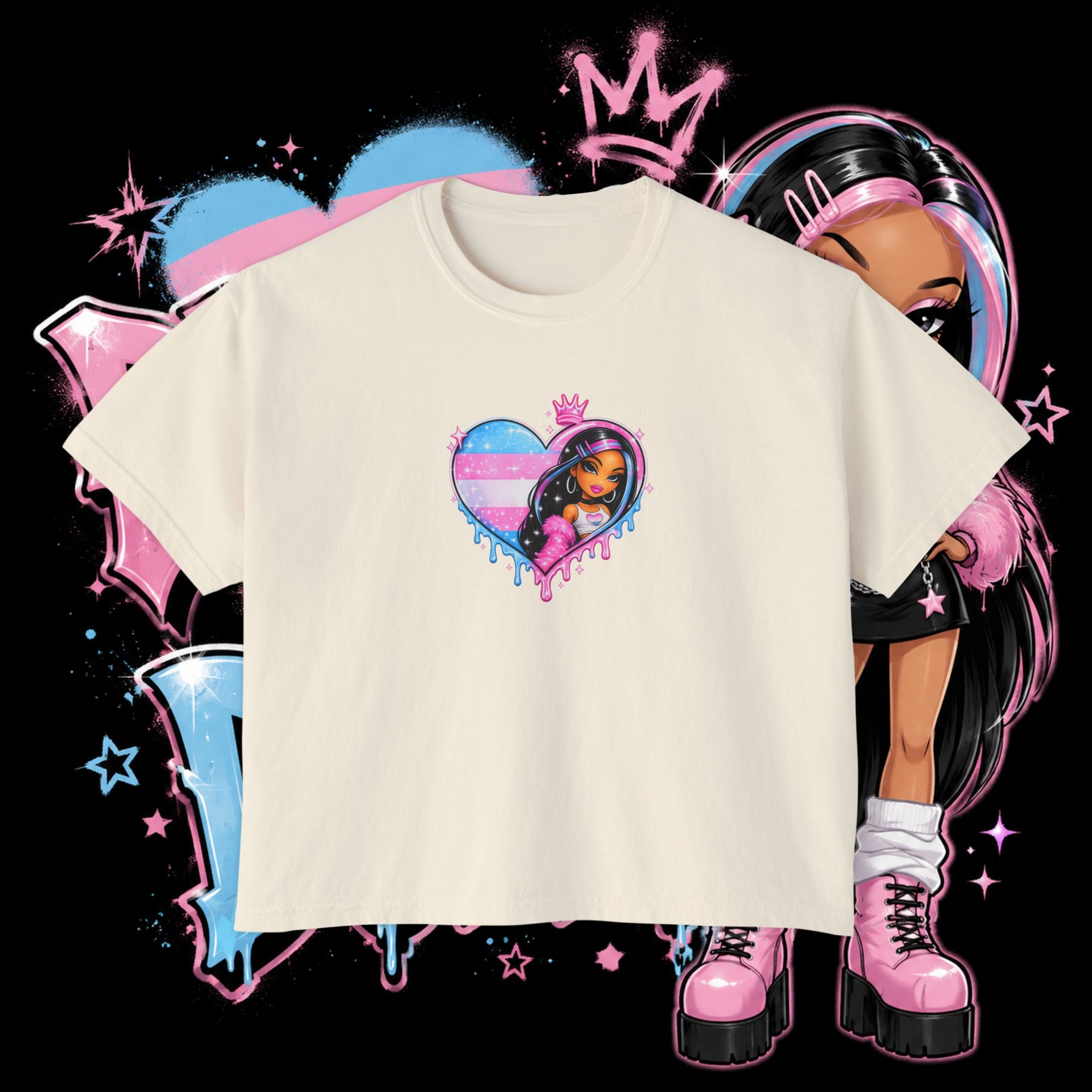 Protect the Dolls (Crop Tee)
